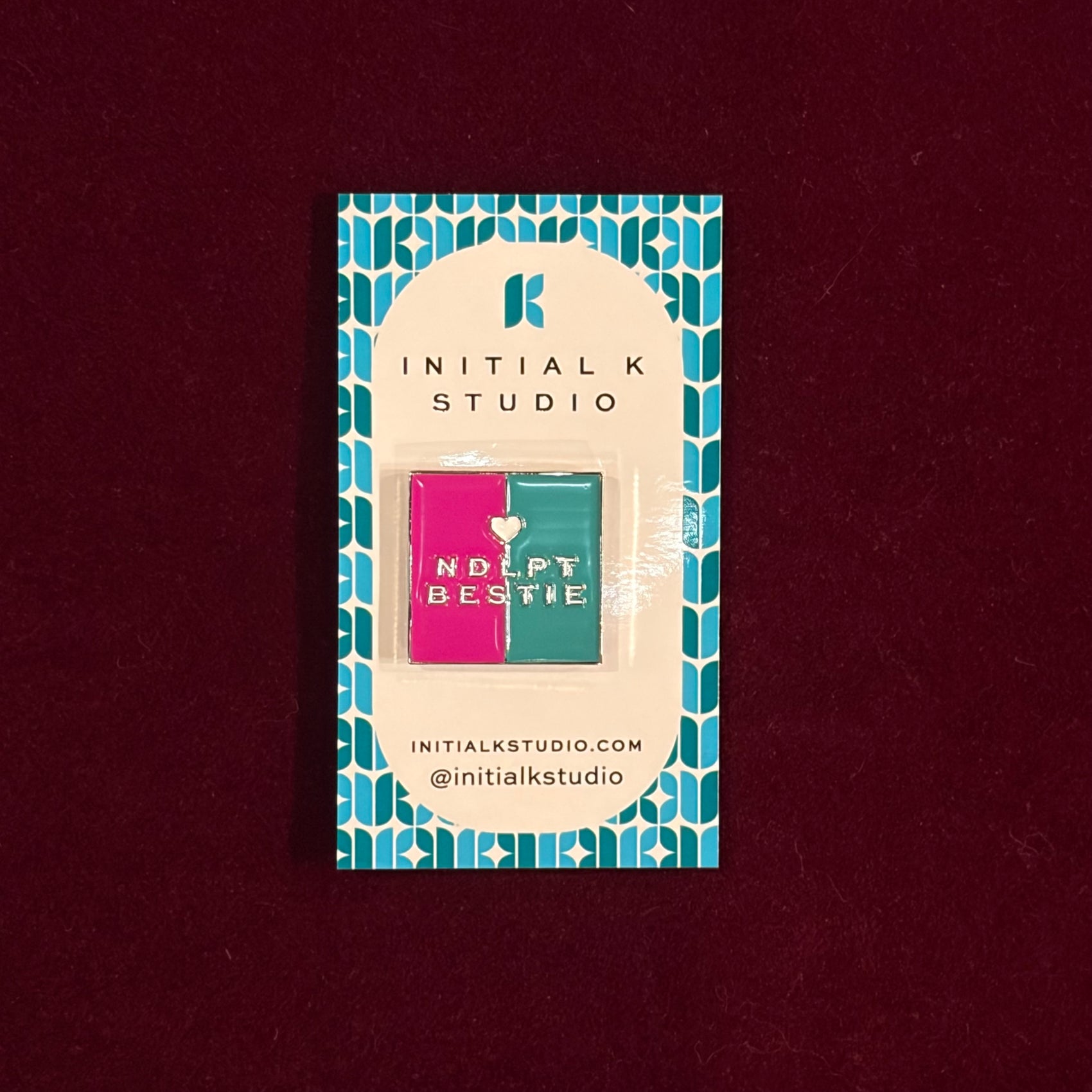 NDLPT Bestie Needle Minder-Needle Minder-Initial K Studio-The Pepper Pot