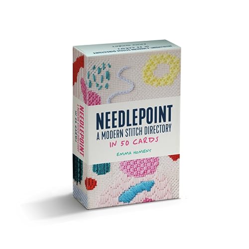 Needlepoint A Modern Stitch Directory in 50 Cards-Book-Sommer Street Associates-The Pepper Pot