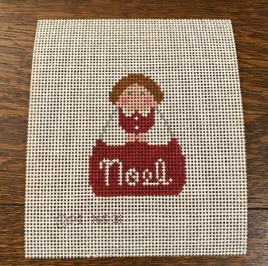 Noel Angel August Trunk Show-Needlepoint Canvas-KCN Designers-The Pepper Pot Barrington, IL