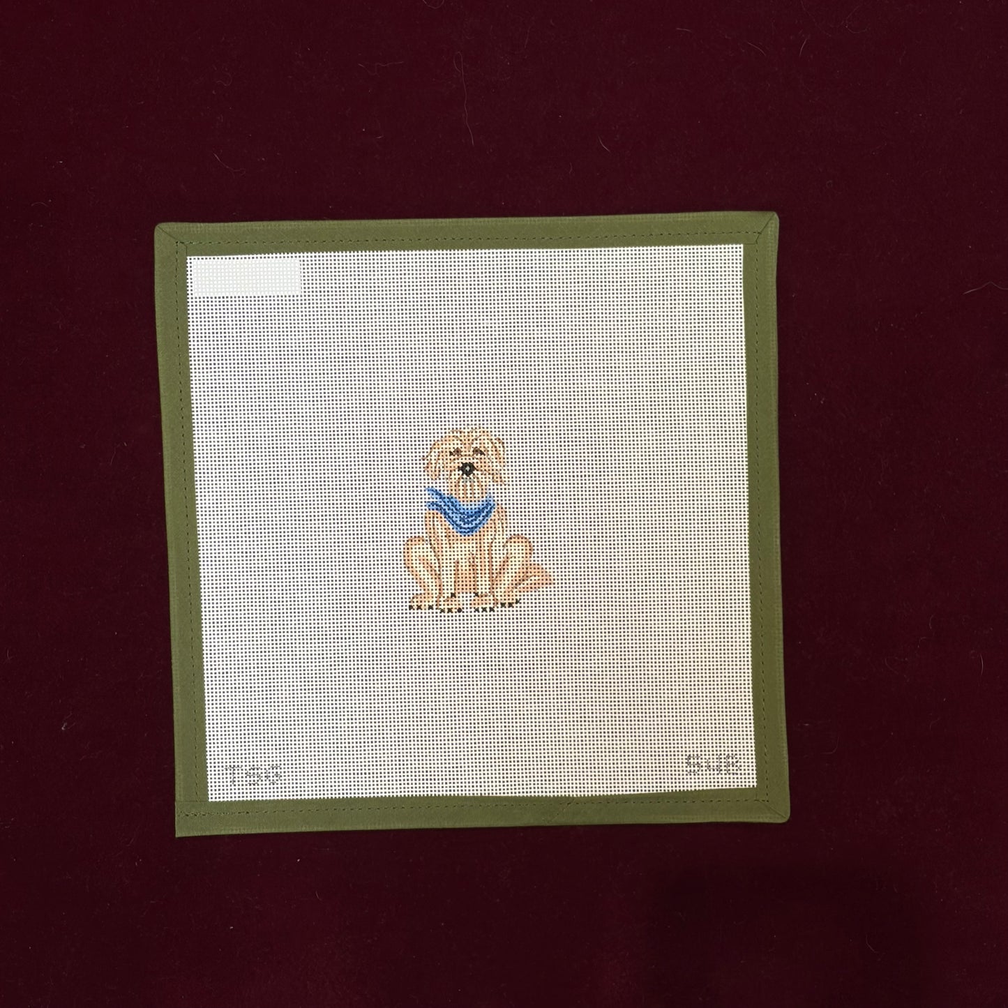 Noodle the Doodle-Canvas-Plum Stitchery-The Pepper Pot