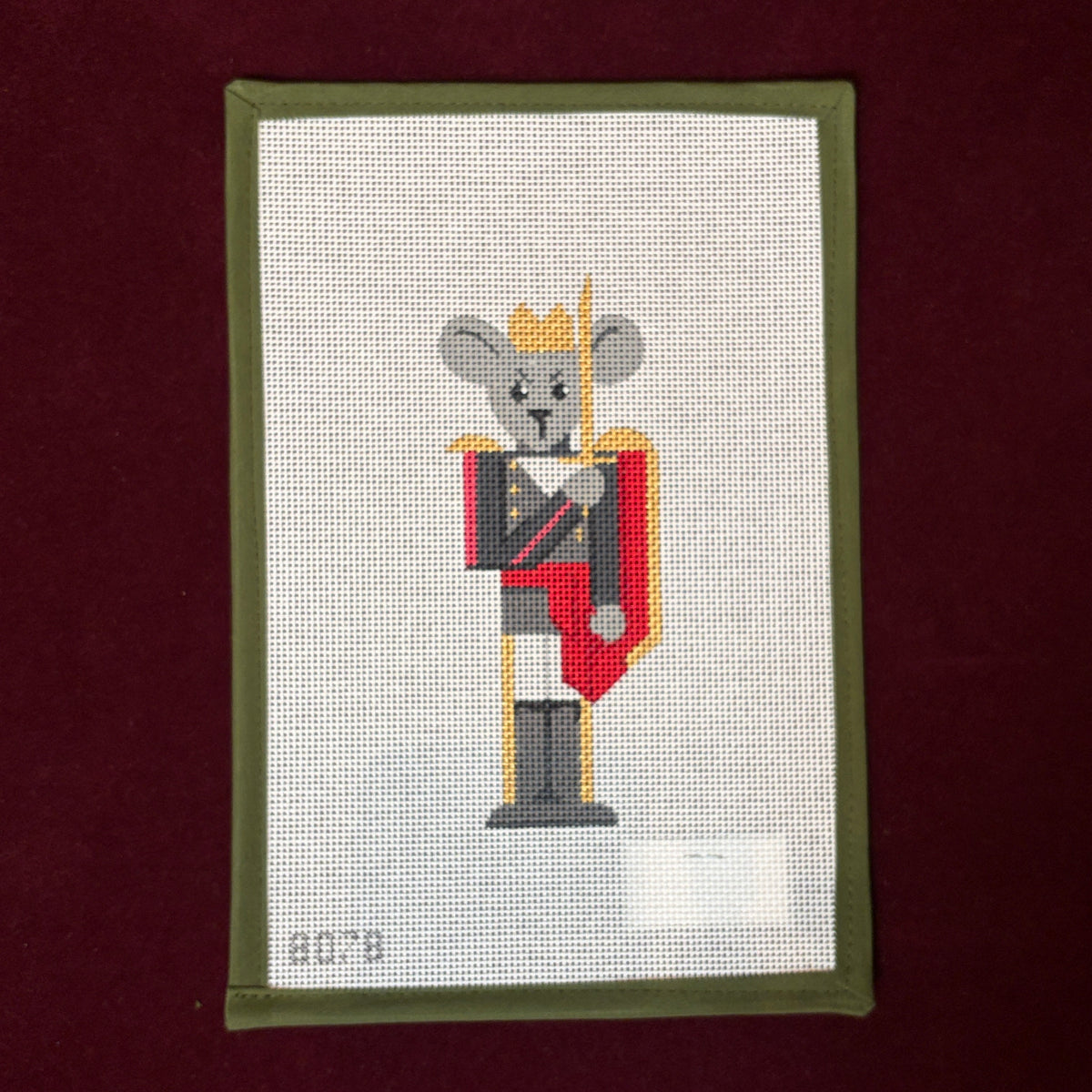 Nutcracker King-Needlepoint Canvas-Alice Peterson Company-The Pepper Pot Barrington, IL