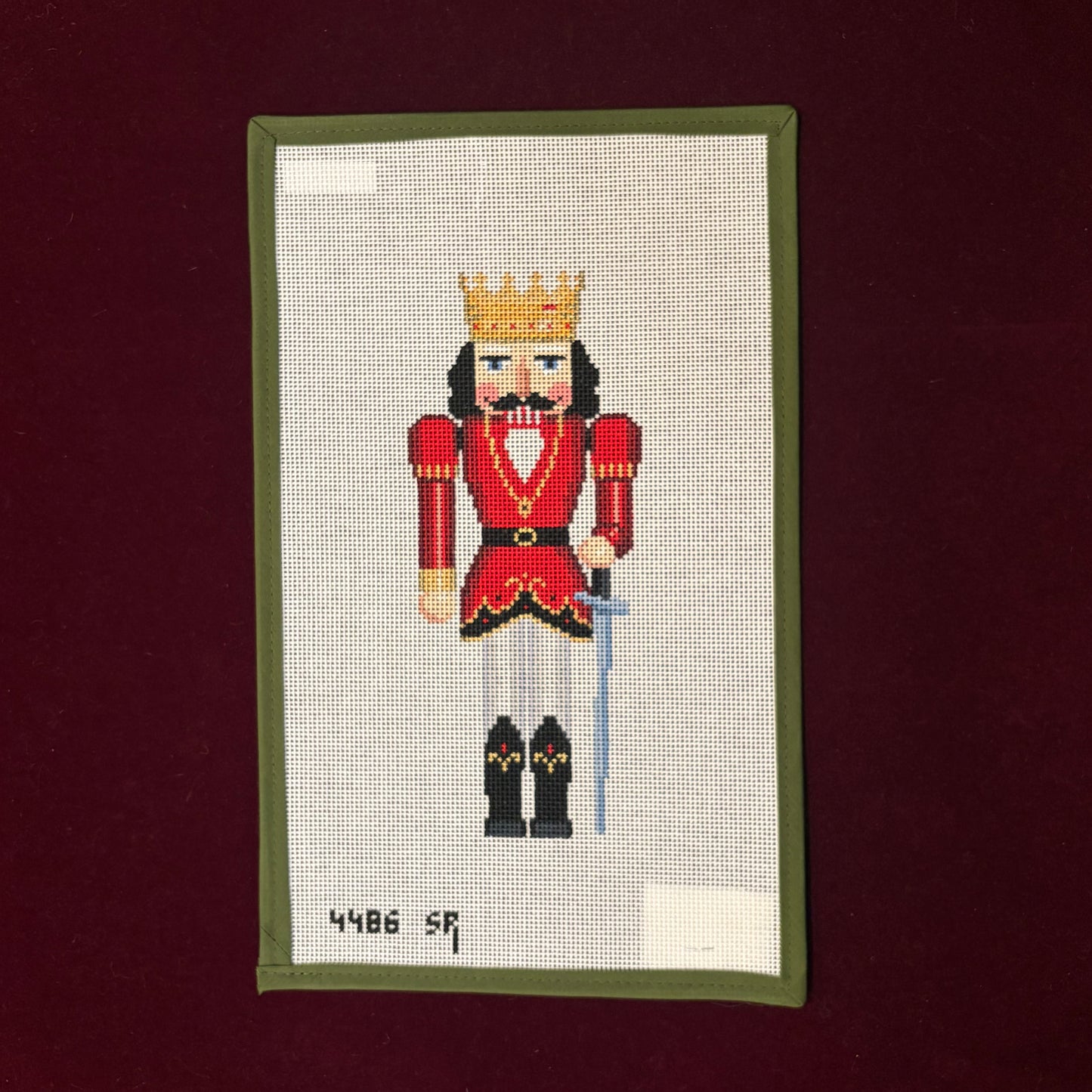 Nutcracker Red and Black King-Canvas-Susan Roberts-The Pepper Pot