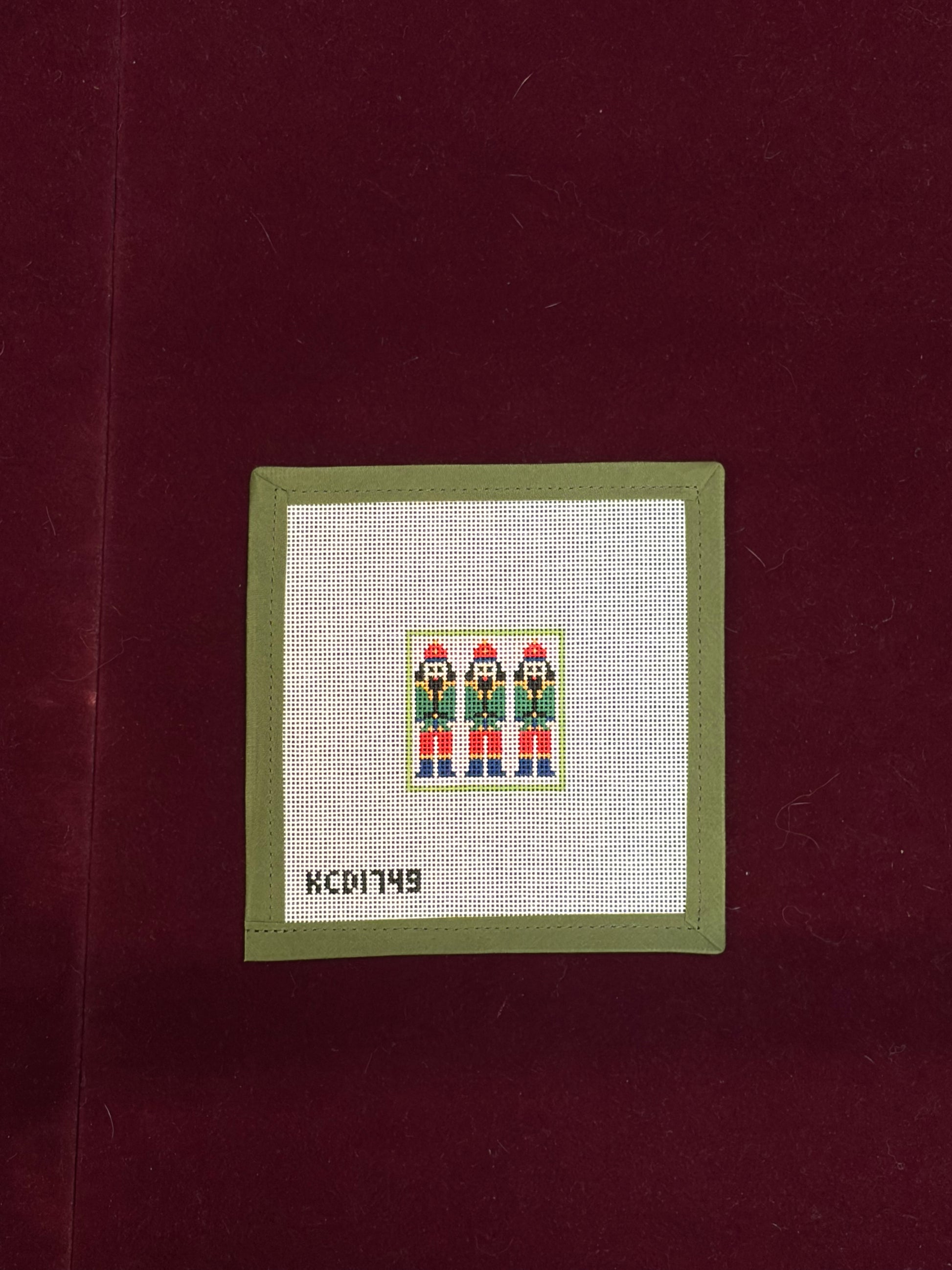 Nutcrackers Square-Canvas-KCN Designers-The Pepper Pot