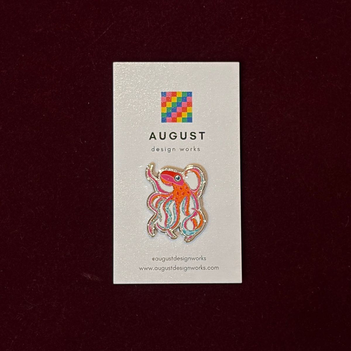Octopus Needle Minder-Needle Minder-August Design Works-The Pepper Pot