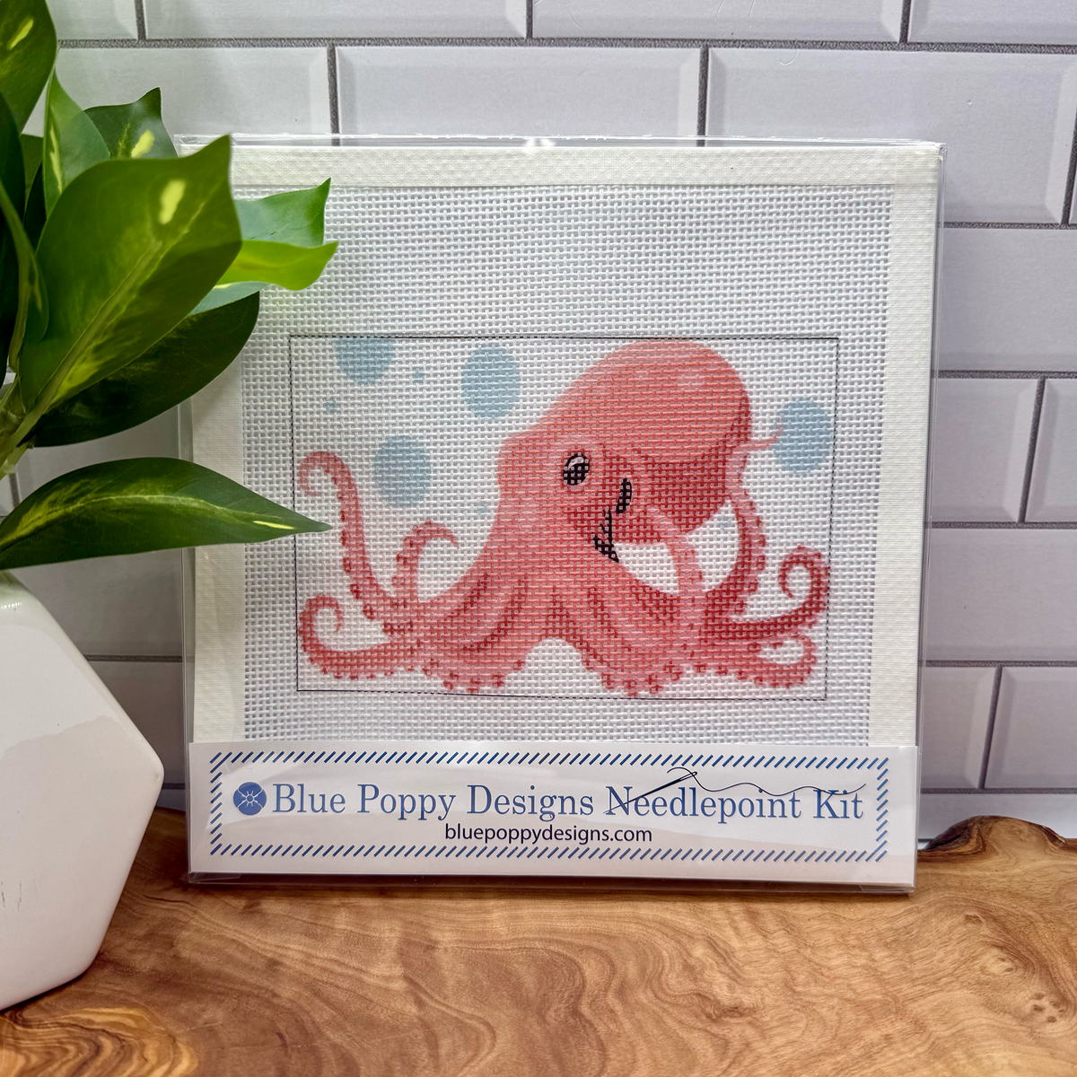 Octopus Needlepoint Kit