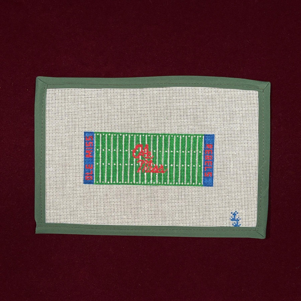 Ole Miss Football Field-Canvas-Lillian Lane-The Pepper Pot