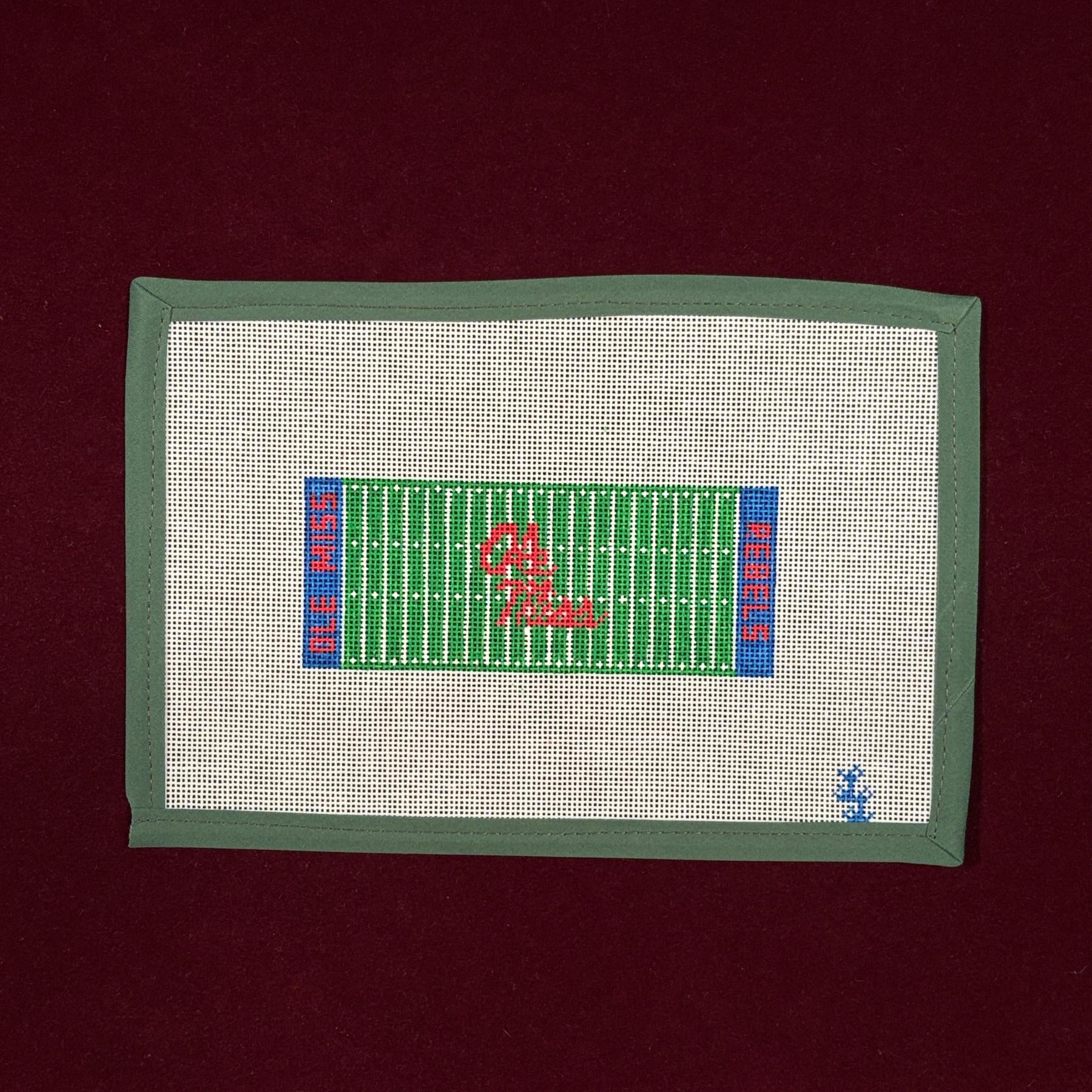Ole Miss Football Field-Canvas-Lillian Lane-The Pepper Pot