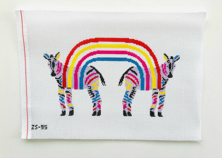 Over the Rainbow August Trunk Show-Needlepoint Canvas-KCN Designers-The Pepper Pot Barrington, IL