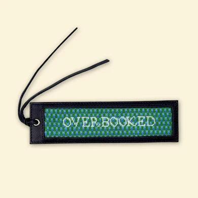 Overbooked Bookmark Kit-Needlepoint Canvas-Happy Stitching-The Pepper Pot Barrington, IL
