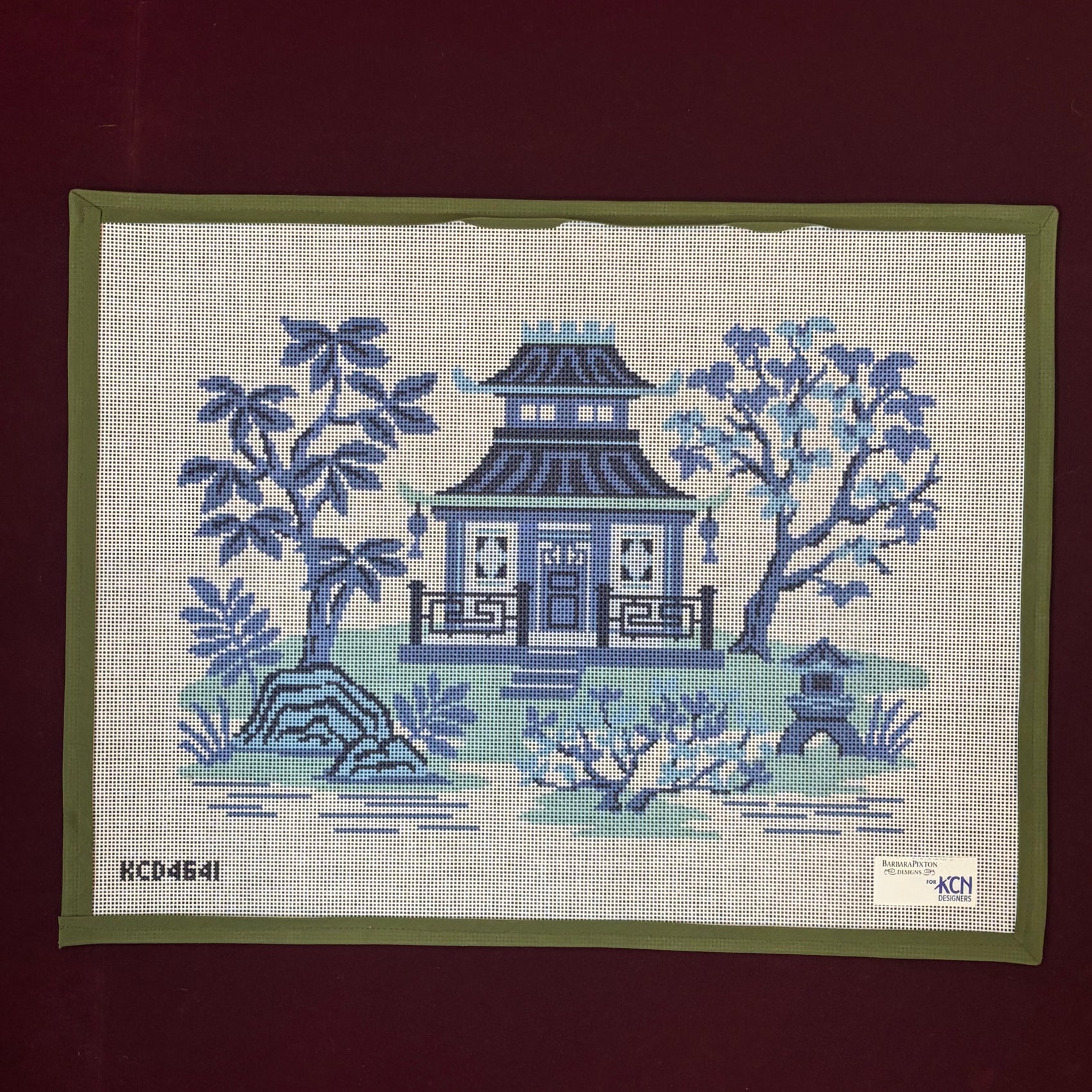 Pagoda Tea House-Canvas-KCN Designers-The Pepper Pot
