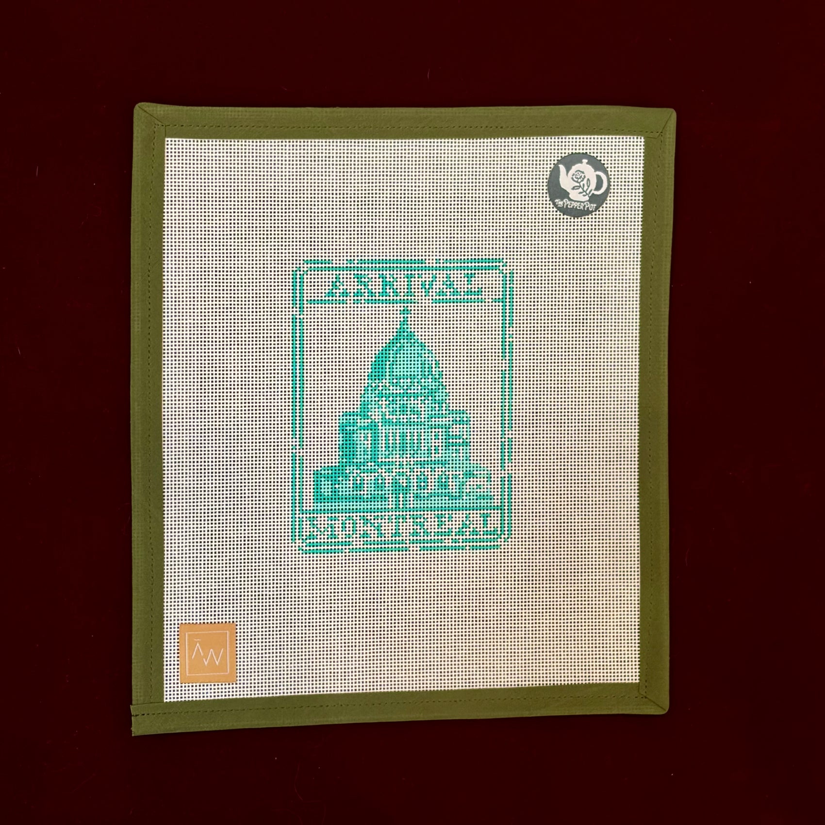 Passport Stamp- Montreal-Canvas-Audrey Wu-The Pepper Pot