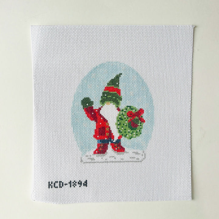 Paul the Gnome August Trunk Show-Needlepoint Canvas-KCN Designers-The Pepper Pot Barrington, IL