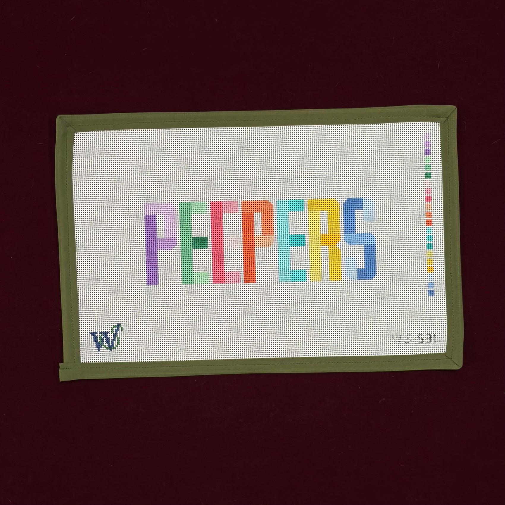 Peepers Bright-Canvas-Wipstitch-The Pepper Pot