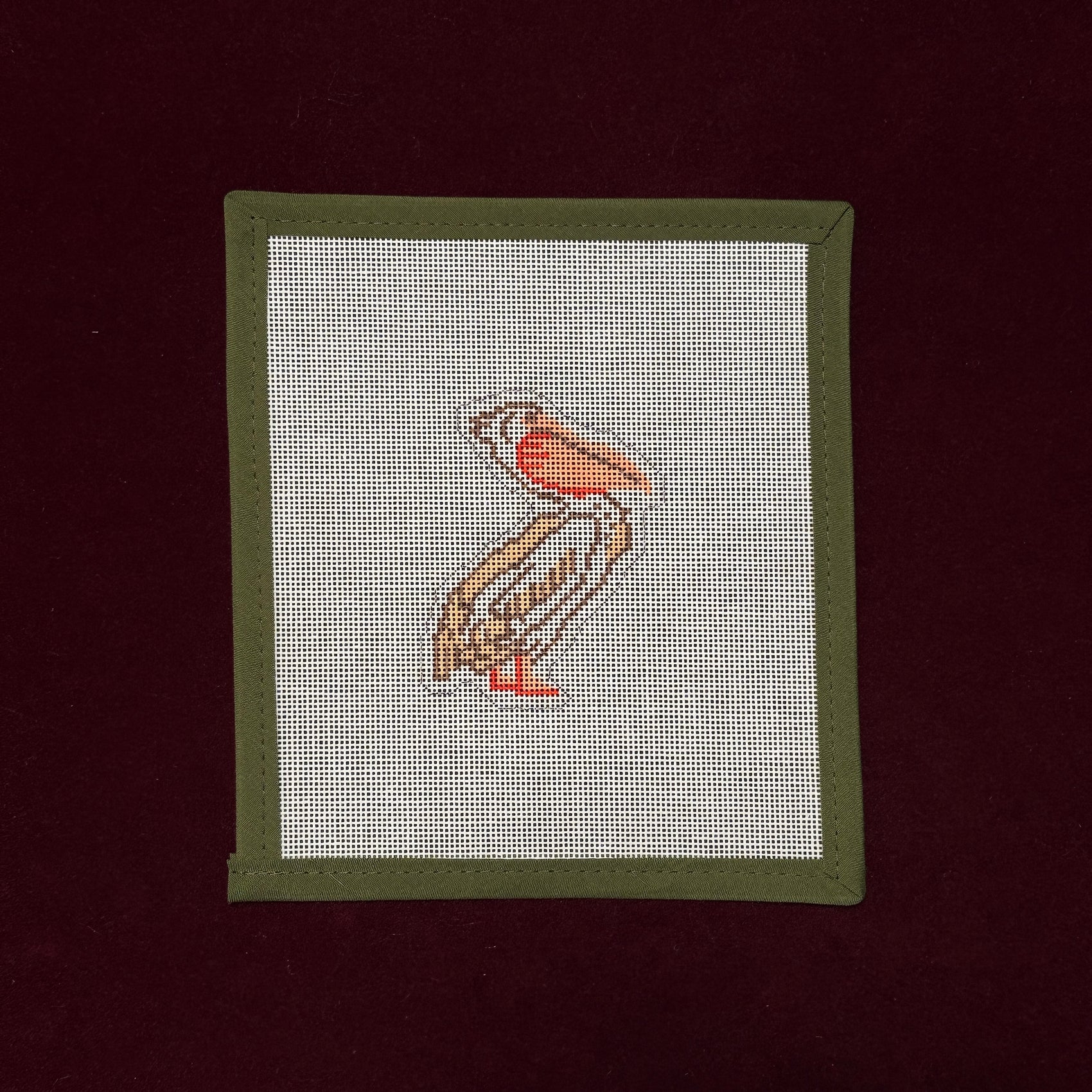 Pelican-Needlepoint Canvas-Needle Nola-The Pepper Pot Barrington, IL