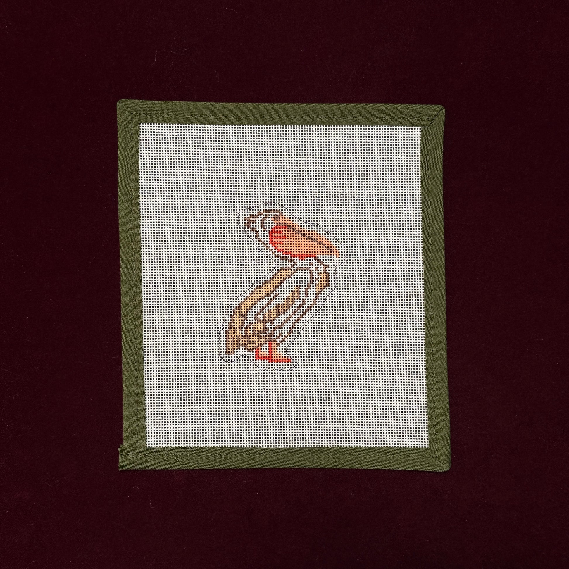 Pelican-Needlepoint Canvas-Needle Nola-The Pepper Pot Barrington, IL