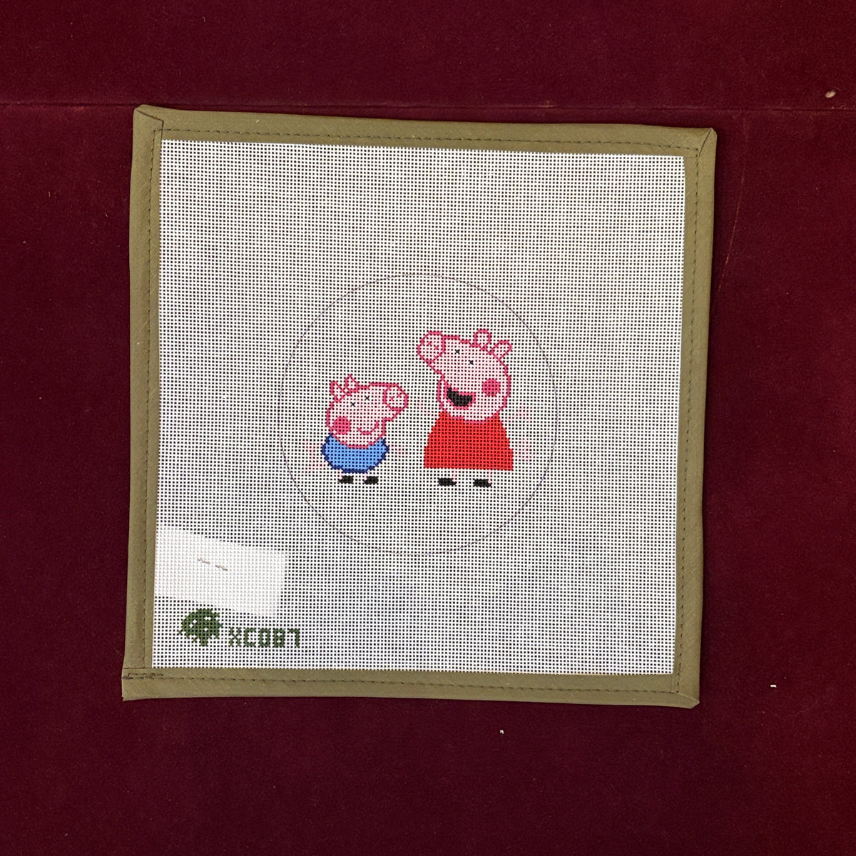 Peppa Pig-Needlepoint Canvas-Elm Tree-The Pepper Pot Barrington, IL