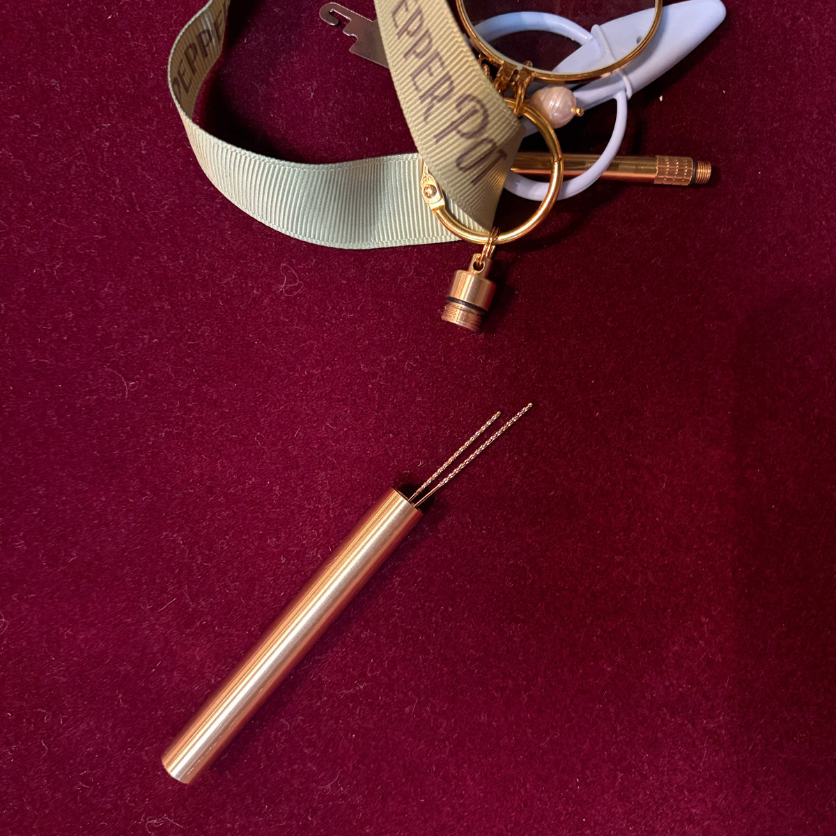 Pepper Pot Chatelaine with Stitcher's Tools
