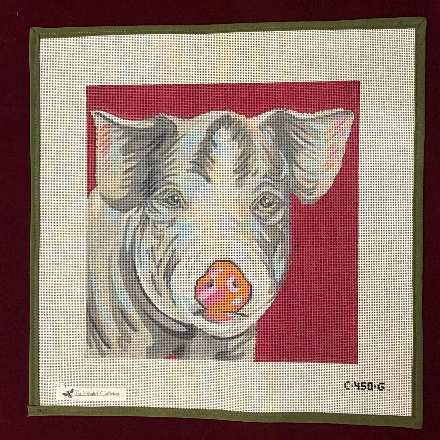Pig-Canvas-The Meredith Collection-The Pepper Pot
