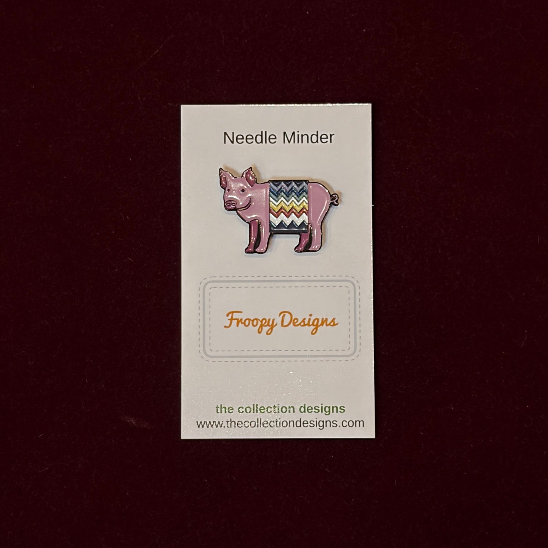 Pig in M Blanket Needle Minder-Needle Minder-The Collection Designs-The Pepper Pot