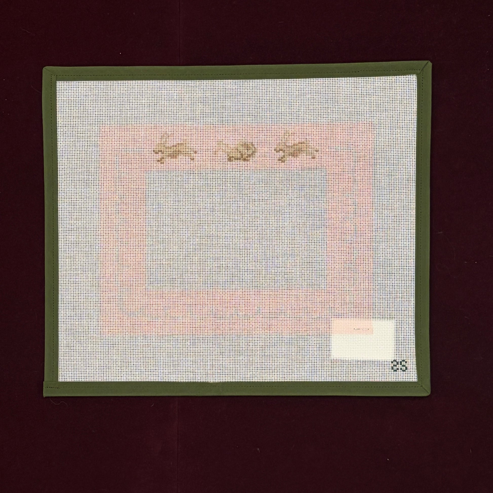 Pink Bunny Frame-Canvas-Spruce Street-The Pepper Pot