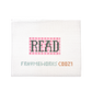 Plaid Read 1.25"x 2.25" Mini Needlepoint Canvas-Needlepoint Canvas-Fraymeworks-The Pepper Pot Barrington, IL