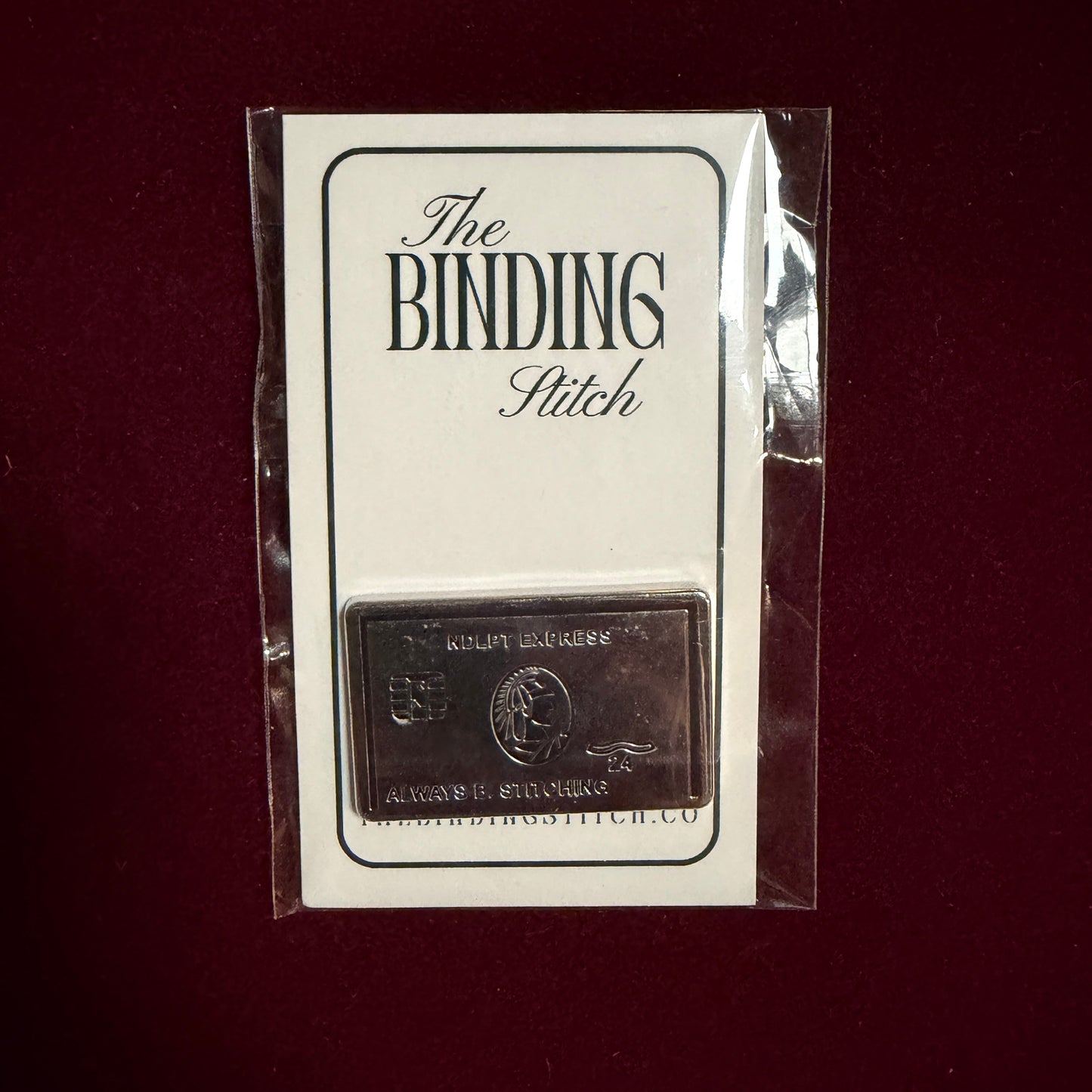 Platinum Card Needle Minder-Needle Minder-The Binding Stitch-Magnetic Needle Minder-The Pepper Pot-Barrington IL