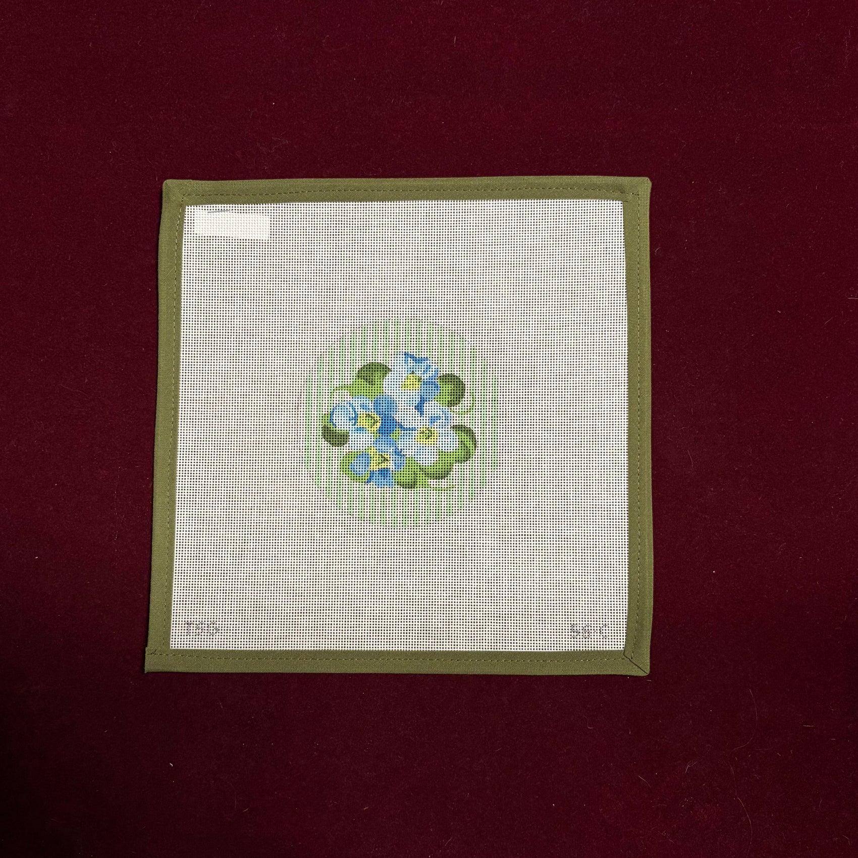 Posies No. 3-Canvas-Plum Stitchery-The Pepper Pot
