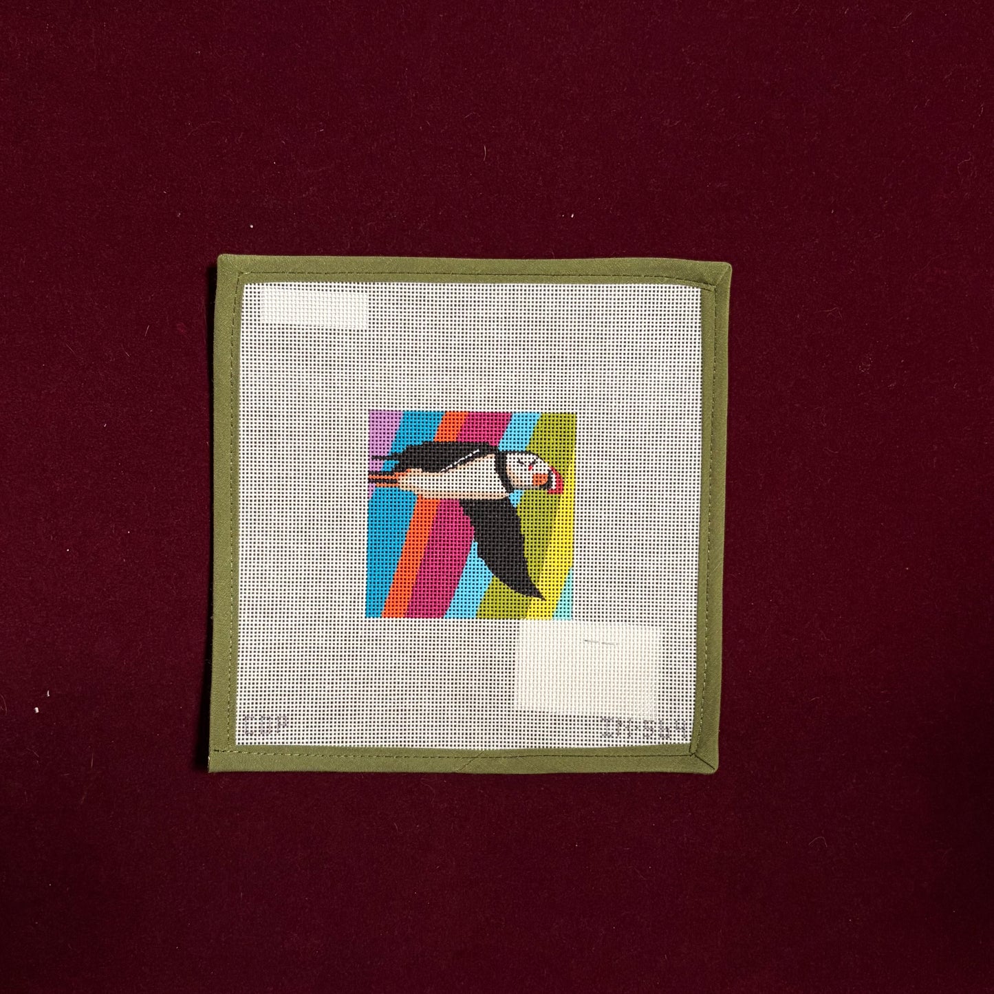 Puffin-Canvas-Colors of Praise-The Pepper Pot