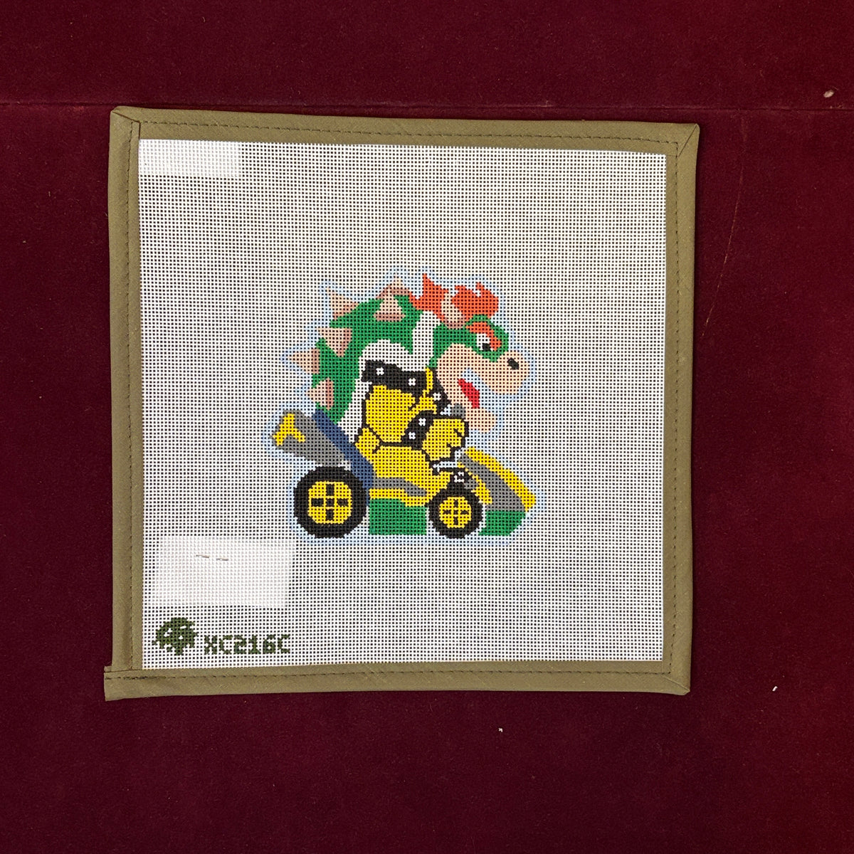 Racing-Bowser-Needlepoint Canvas-Elm Tree-The Pepper Pot Barrington, IL