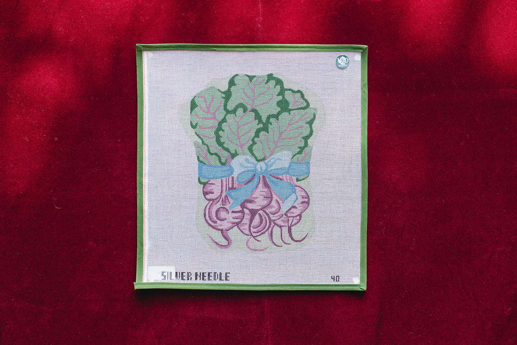 Radish Bundle (Small)-Canvas-Silver Needle-The Pepper Pot