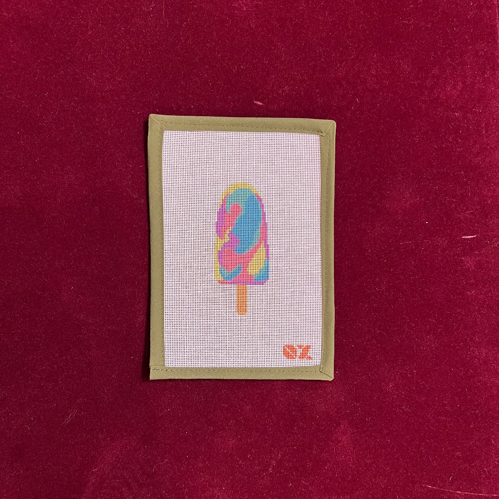 Rainbow Paddle Pop-Needlepoint Canvas-Oz Needle and Thread-The Pepper Pot Barrington, IL
