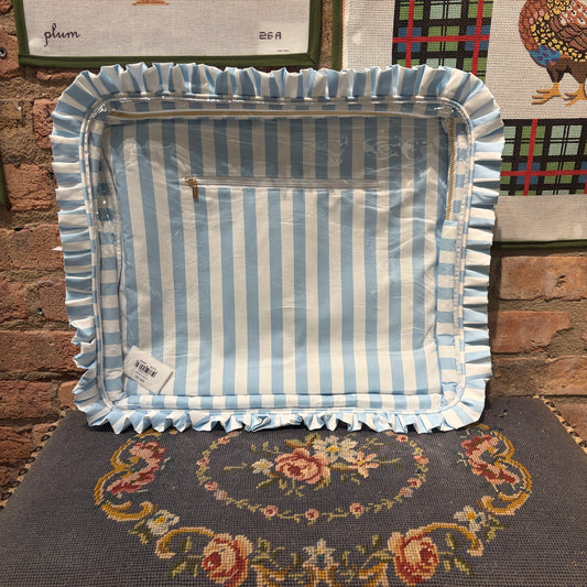 Ruffle Carryall-Bags-Magnolia Needlepoint-The Pepper Pot