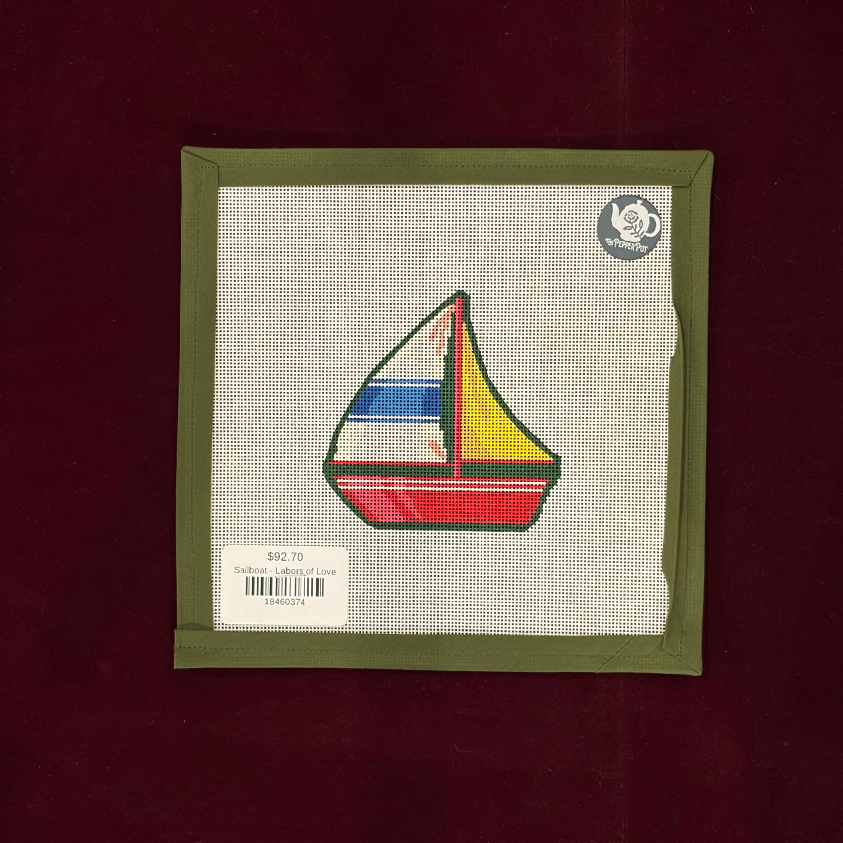 Sailboat - Labors of Love-Canvas-Labors of Love-The Pepper Pot