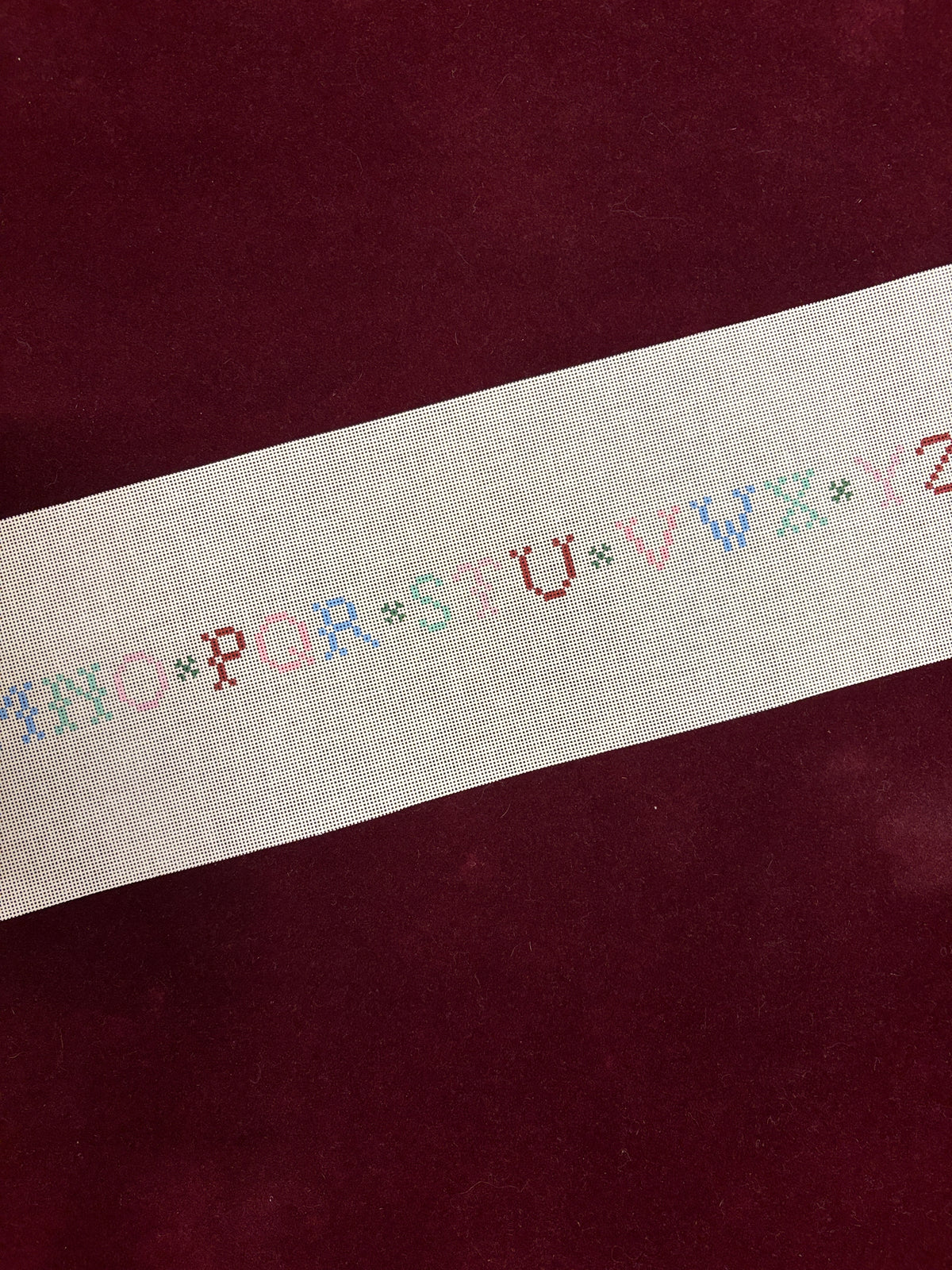 Sampler Belt - The Little Women Collection-Needlepoint Canvas-The Pepper Pot-The Pepper Pot Barrington, IL
