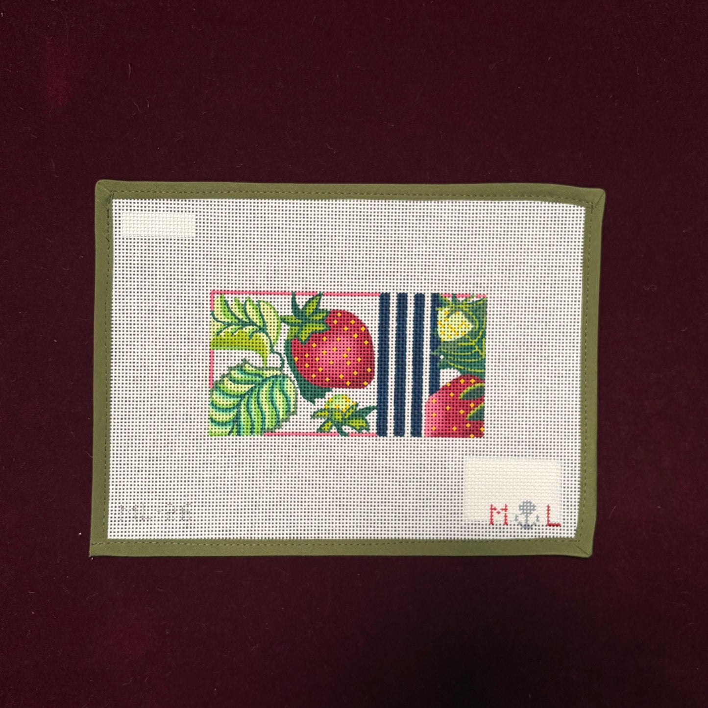 San Juan Berries-Canvas-The Gingham Stitchery-The Pepper Pot