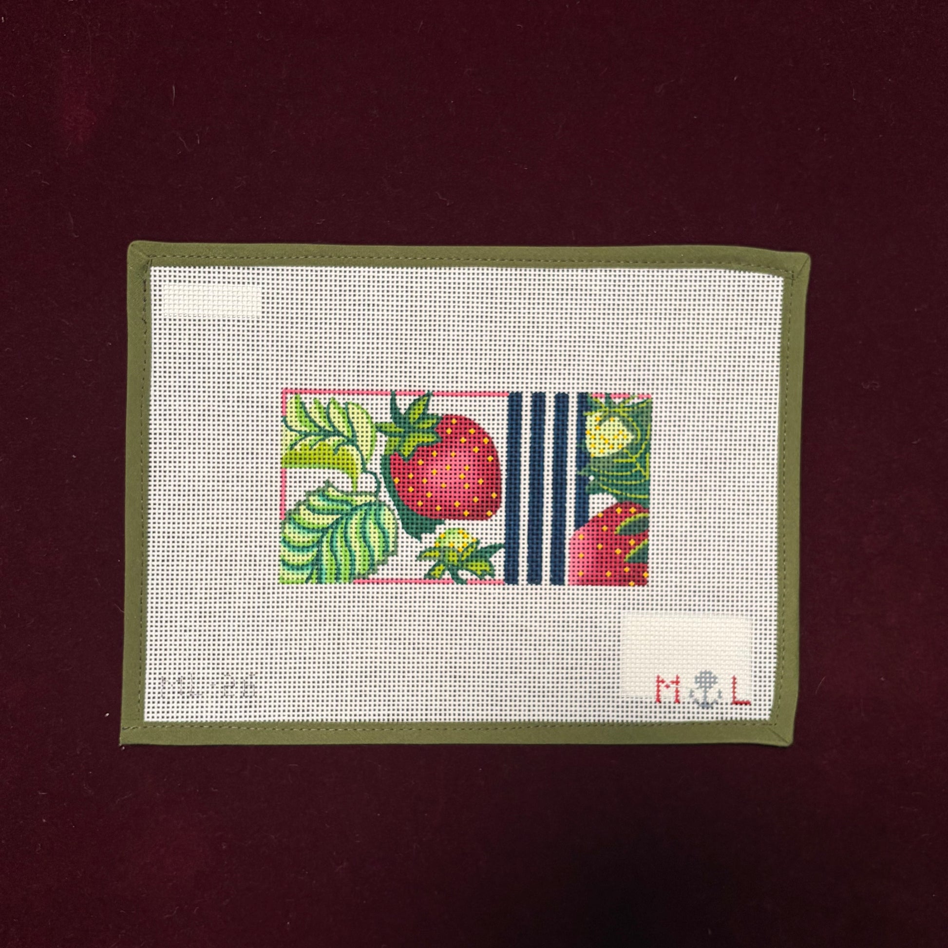 San Juan Berries-Canvas-The Gingham Stitchery-The Pepper Pot