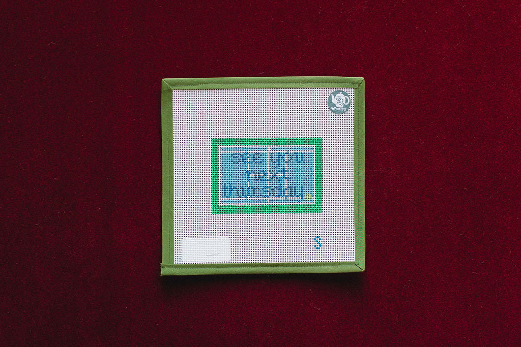 See You Next Thursday -preorder example-Canvas-Ellen Elizabeth Stitches-The Pepper Pot
