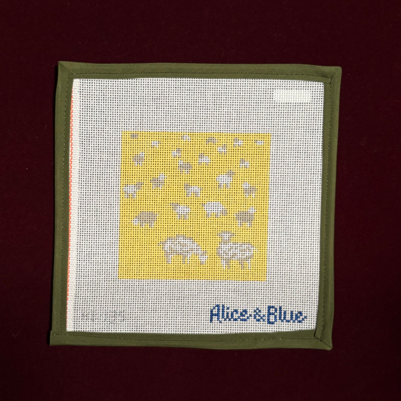 Sheep Grazing-Canvas-Alice & Blue-The Pepper Pot