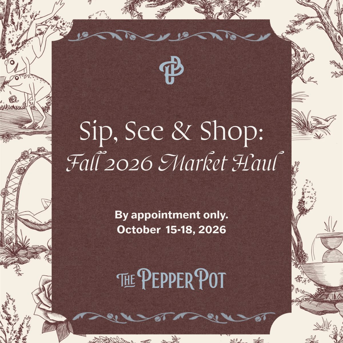 Sip, See and Shop: Fall Market Haul