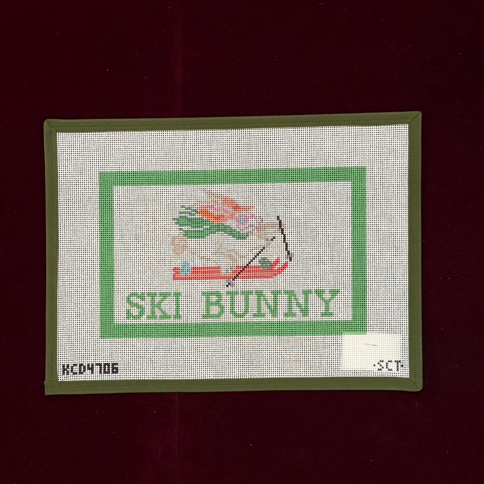 Ski Bunny-Canvas-KCN Designers-The Pepper Pot