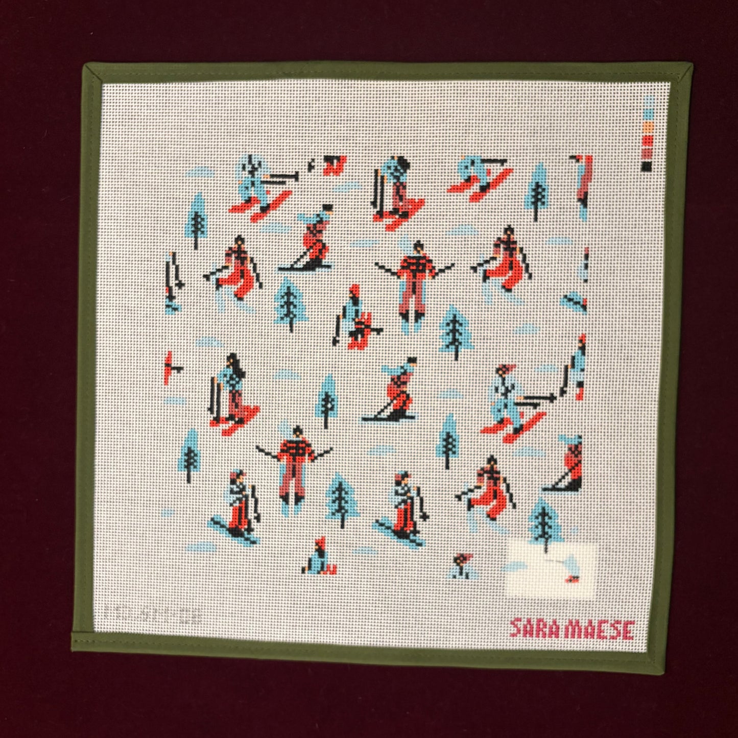Ski Day, Sary Maese-Canvas-Mopsey Designs-The Pepper Pot