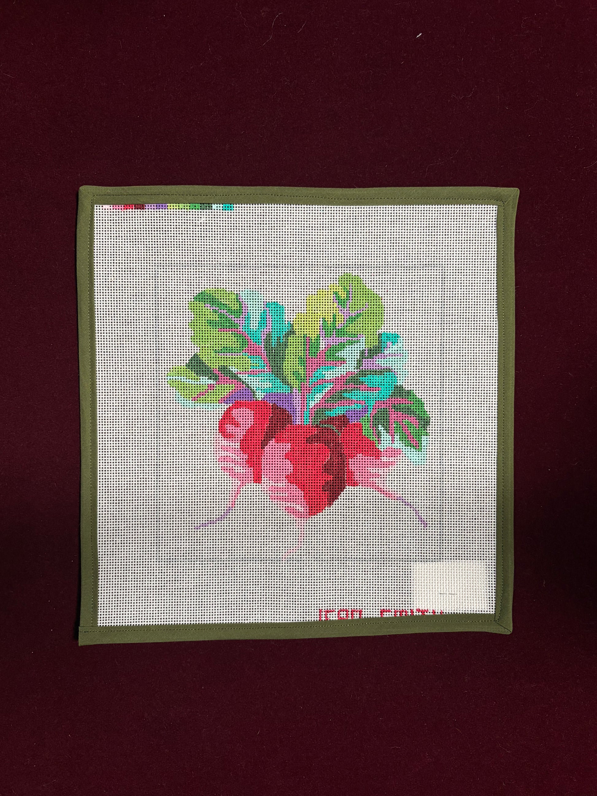 Radish-Canvas-Jean Smith-The Pepper Pot