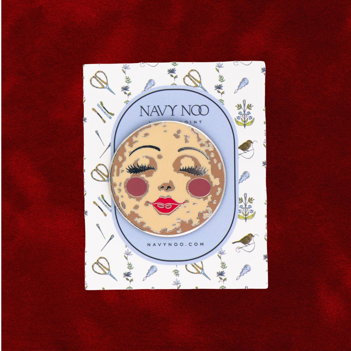 Smiling Moon Needle Minder-The Pepper Pot