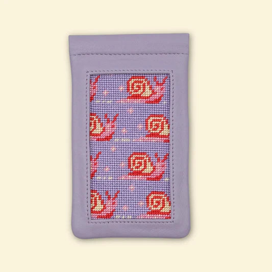 Snailed It Eyeglass Case Kit-Canvas-Happy Stitching-The Pepper Pot