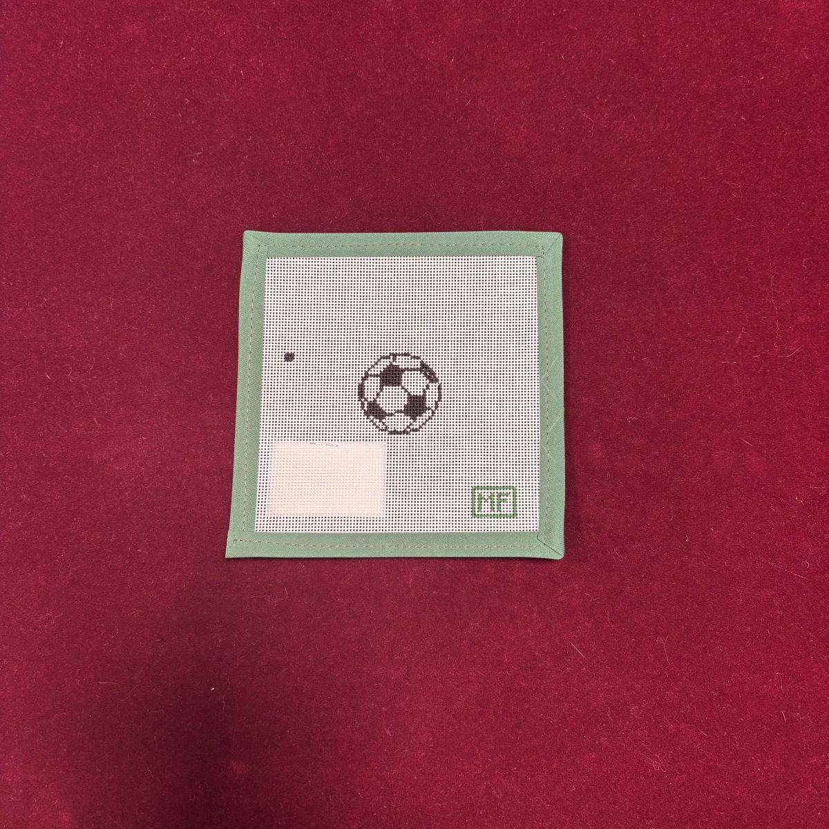 Soccer Ball Mini-Needlepoint Canvas-MF Needlepoint-The Pepper Pot Barrington, IL