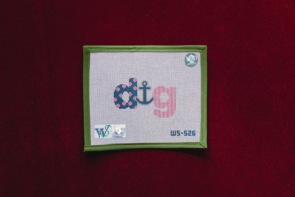 Sorority Dots - Delta Gamma-Canvas-Wipstitch-The Pepper Pot