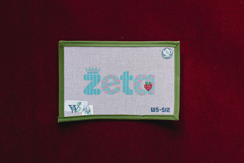 Sorority Dots - Zeta Tau Alpha-Canvas-Wipstitch-The Pepper Pot