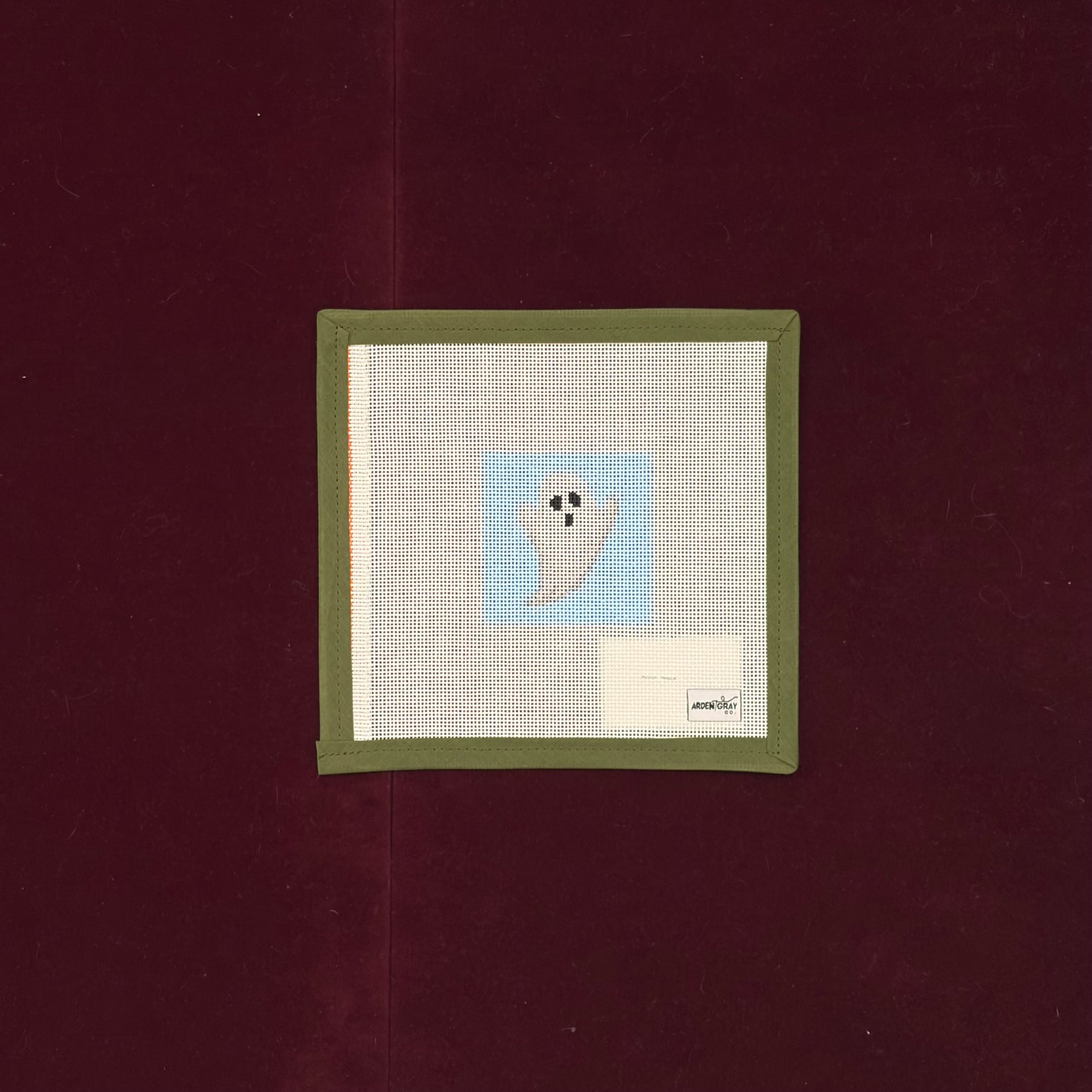 Spooky Ghost Mini-Canvas-Arden Gray-The Pepper Pot