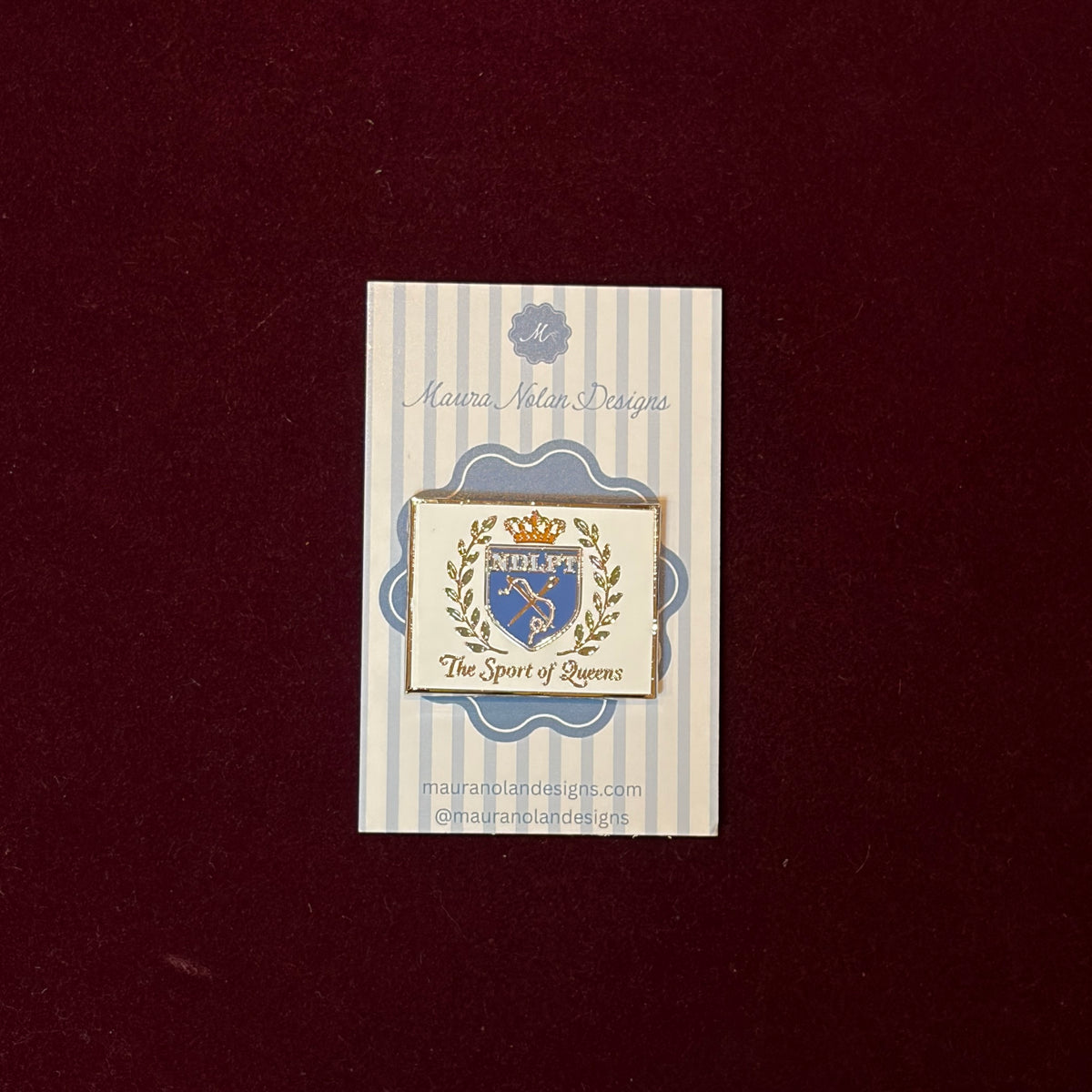 Sport of Queens Needle Minder-Needle Minder-Maura Nolan Designs-The Pepper Pot