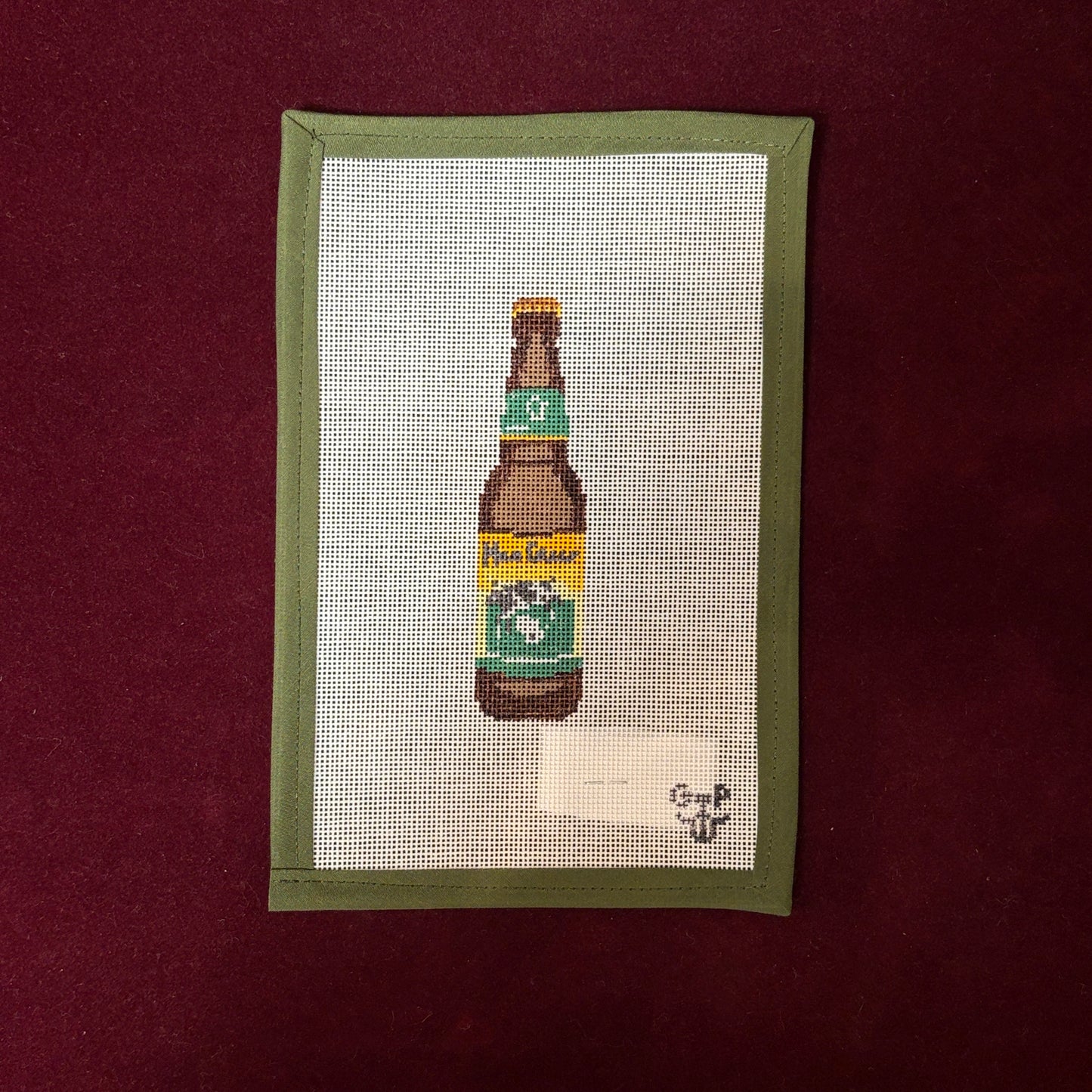 Spotted Cow-Needlepoint Canvas-Golden Pearl Designs-The Pepper Pot Barrington, IL